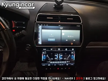 포드 익스플로러 카나로 알파 프로 (듀얼LCD) 안드로이드올인원 네비교체했어요.