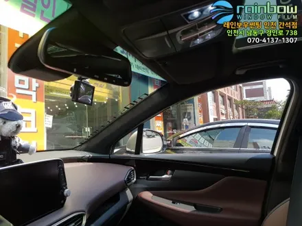 간석동 신차썬팅 싼타페TM 레인보우 V90 풀시공 / 인천 경인카