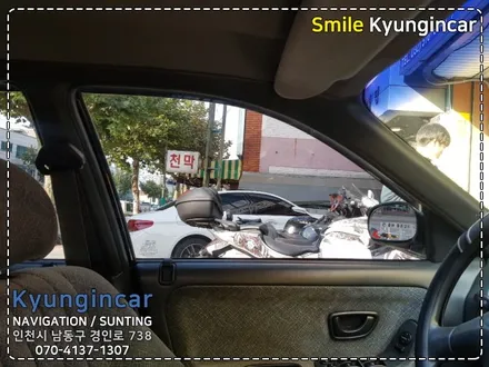 인천 중고차틴팅 측후면 루마썬팅 SUPER 재시공 소나타2 / 경인카