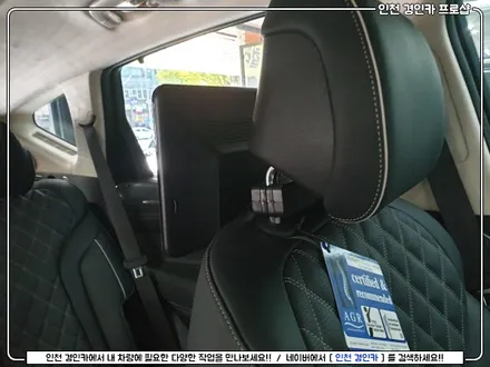 제네시스 GV80 리어모니터 아크로폴리스 T125 설치 / 인천 경인카