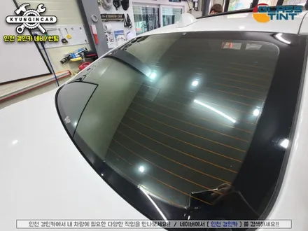 BMW 528i 글라스틴트 선셋 기능성 열차단 반사썬팅 시공했서요.