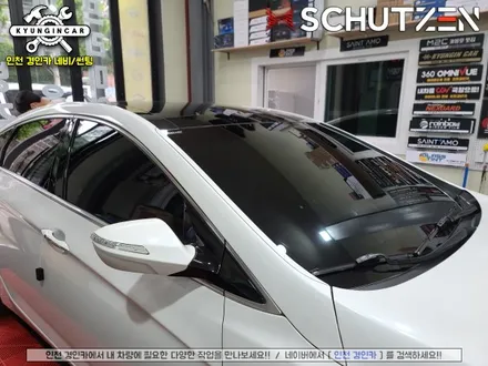 현대 i40 살룬 프리미엄틴팅 이비오스 슈젠 CX90 썬팅시공했어요. 인천경인카