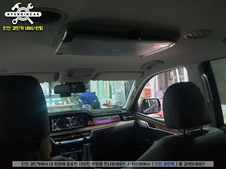 모하비 더마스터 비클시네마 천정모니터 VC-173AD 순정모니터 터치연동 시공 인천 경인카