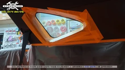 투싼 NX4 신차패키지 이비오스 슈젠 CX90 썬팅 + 아이나비 QXD7000 블랙박스 (인천경인카)