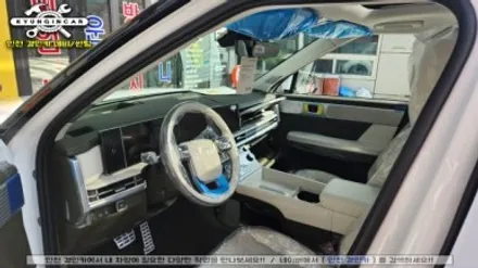 싼타페 MX5 신차패키지 인천 이비오스슈젠 썬팅 블랙박스 PPF필름 시공