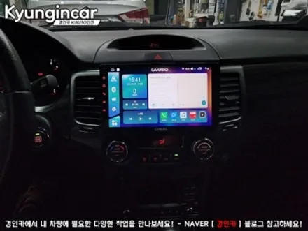 로체 카나로 X-plus 9인치 안드로이드 올인원 설치