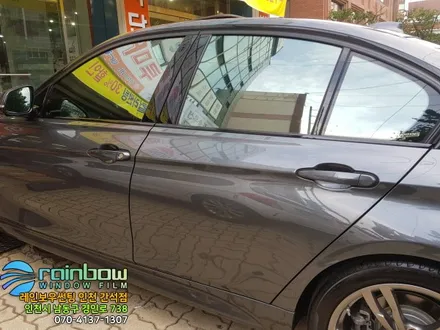 인천 수입차틴팅 BMW 3시리즈 레인보우 v90 풀썬팅 - 경인카