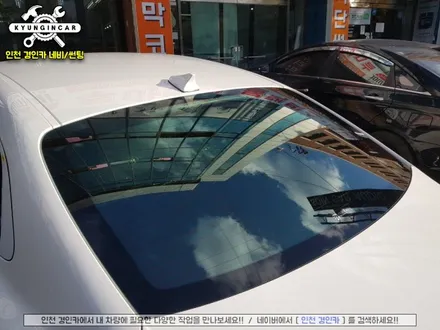 신차 더뉴그랜저 레인보우 V90필름 전체 썬팅시공 했어요.