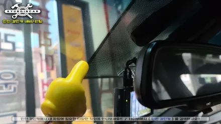 인천 미추홀구 썬팅추천! 이비오스 슈젠 GX90 K3GT 차량 열차단 반사형필름 재시공 + PPF