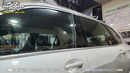 인천 주안 수입차 썬팅 BMW X5 차량 이비오스 슈젠 GX90 틴팅 + 생활보호 PPF 시공