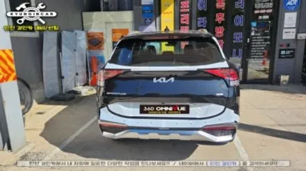 스포티지NQ5 신차틴팅 이비오스 슈젠 CX90 파인뷰 블랙박스 PPF보호필름 패키지시공
