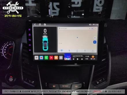 인천 코란도C 카나로 X PRO 올인원 내비매립 장착