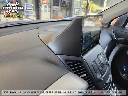 쉐보레 올란도 올인원 내비게이션 카나로 X-plus 상단매립 장착