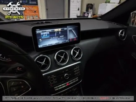 벤츠 A200 알리발 MN-X 안드로이드 올인원 의뢰장착
