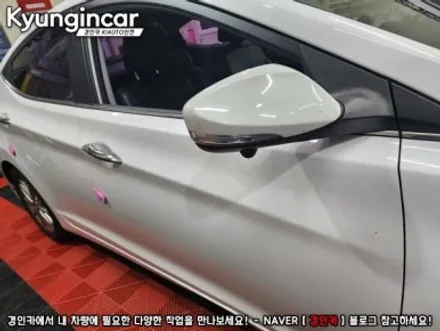 더뉴아반떼MD 카나로 X-plus 360 올인원네비 장착했어요.