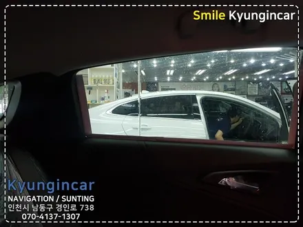 썬팅 고민중이세요? 지속적인기 루마 피너쿨 올뉴말리부 전체시공  / 인천 경인카