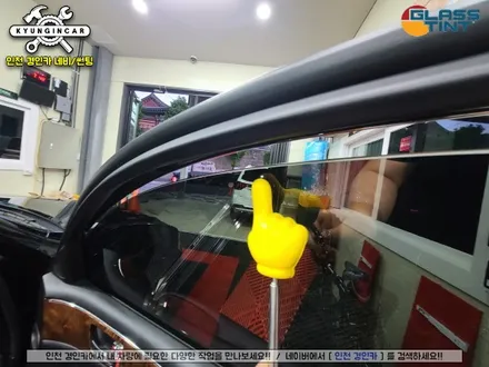 인천 글라스틴트 선셋 제네시스BH 경인카 썬팅재시공