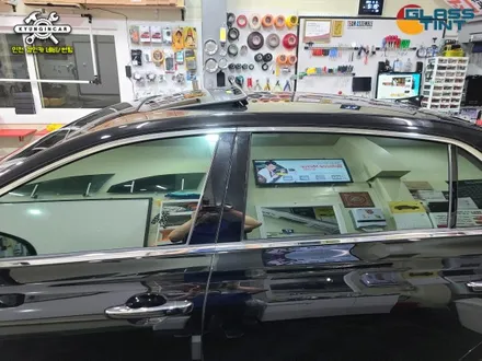제네시스 EQ900 글라스틴트 선셋 썬팅 반사필름 인천경인카 틴팅재시공