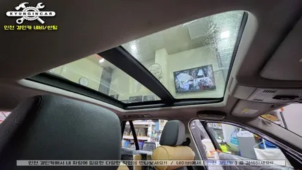 BMW X1 루마 버텍스 썬팅필름 전면 측후면 썬루프 재시공 인천 주안경인카 틴팅샵