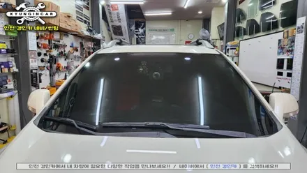 중고차 윈스톰 전면썬팅 재시공 세인트아모 아쿠아 열차단 필름 후기
