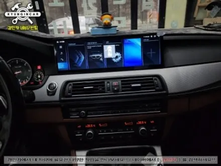BMW 530D F10 14.5인치 안드로이드 올인원 의뢰장착