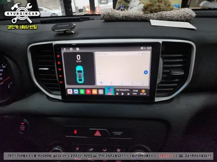 인천 카나로 X PRO 올인원 고화질 후방카메라 스포티지QL 장착