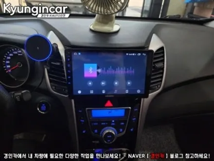 더뉴i30 9인치 실속형 안드로이드 올인원 카나로 Q 네비 교체했어요.