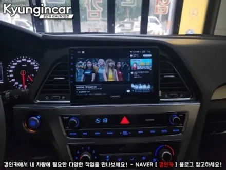 가성비 안드로이드올인원 카나로Q LF쏘나타에 장착했어요.