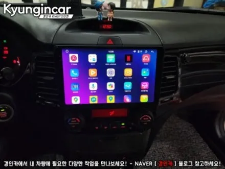 로체 이노베이션 10인치 안드로이드 올인원 장착했어요.