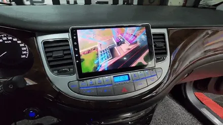 제네시스BH M700S 안드로이드 올인원 네비 +후방카메라 장착 인천내비매립 전문 경인카 의뢰작업