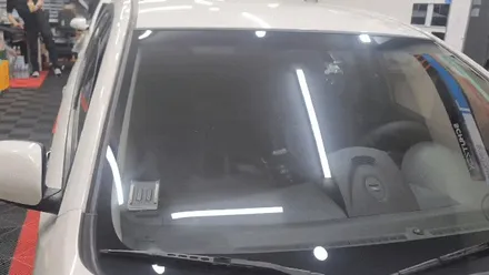 인천 세인트아모 아쿠아 썬팅필름 기아 포르테 차량 전면 앞유리 시공