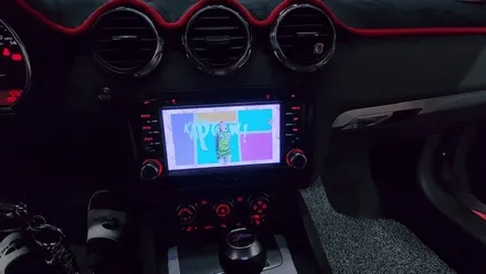 인천 아우디TT MK2 안드로이드 올인원 내비 고객님제품 의뢰설치