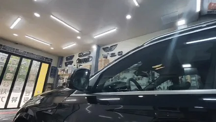 인천 BMW X6 수입차 신차썬팅! 전면,측후면,썬루프 글라스틴트 선셋 필름 + PPF시공
