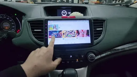 카나로 올인원 설치가능한 인천 경인카에서 혼다 CRV X-PLUS 내비매립 장착