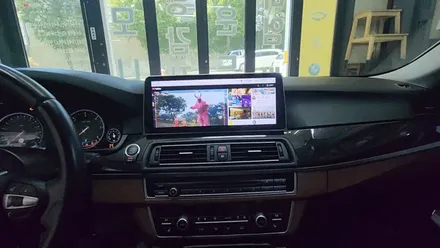 온라인구매 NAVIFLY 안드로이드 올인원 설치 BMW530D 인천수입차 내비작업