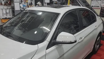 인천 BMW 3시리즈 세인트아모 아쿠아 썬팅필름으로 전체 재시공