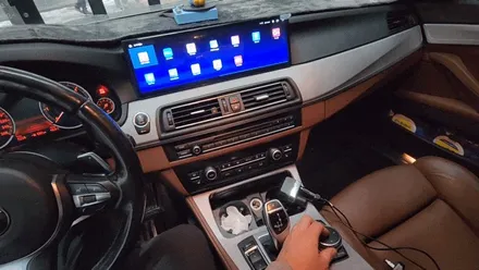 BMW 530D F10 14.5인치 안드로이드 올인원 의뢰장착