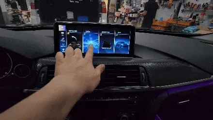 BMW 320i MEKEDE 카플레이 올인원 장착했어요.
