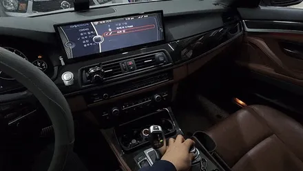 온라인 직구 안드로이드 올인원 MN-X 14인치 BMW520D 설치