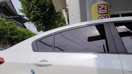 인천 주안 넥스가드 토탈케어 TP300 열차단필름 기아K3 차량 썬팅 제거후 재시공