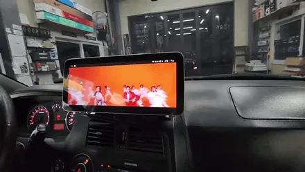 인천 카나로 XPLUS 12인치 안드로이드 올인원 내비 3D 어라운드뷰 전용 360 코란도스포츠 장착