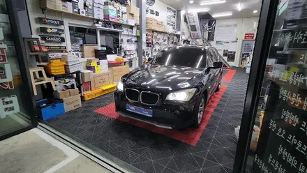 BMW X1 루마 버텍스 썬팅필름 전면 측후면 썬루프 재시공 인천 주안경인카 틴팅샵
