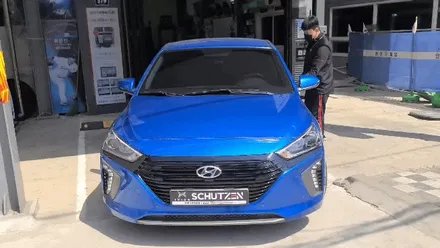 인천 자동차 앞유리 전면썬팅 이비오스 슈젠 CX90 필름 아이오닉 차량 주안틴팅샵 재시공
