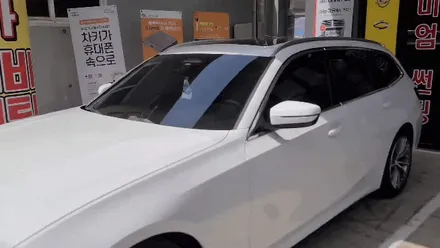 인천 BMW 3시리즈 투어링 세인트아모 아쿠아 필름 수입차 신차썬팅 + PPF 생활보호필름 시공