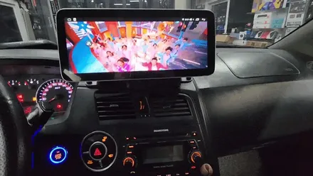 인천 카나로 XPLUS 12인치 안드로이드 올인원 내비 3D 어라운드뷰 전용 360 코란도스포츠 장착
