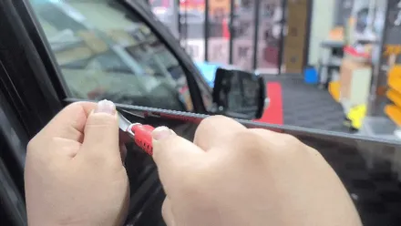인천 주안 모하비 신차썬팅 글라스틴트 선셋 반사필름 틴팅시공