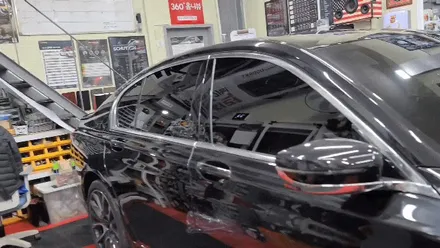 인천 BMW 740i 신차썬팅 루마 버텍스 윈도필름 + 생활보호 PPF 시공 (주안 수입차전문)