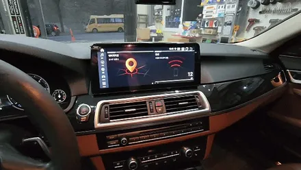 BMW 530d 네비플라이 TS400 안드로이드 올인원 장착리뷰 #인천카나로