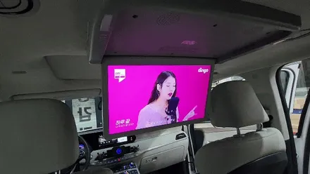 팰리세이드 비클시네마 구형모니터에 스마트TV 셋탑 호매스틱 박스Q 설치했어요. 인천경인카