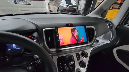 인천 카나로 XPLUS 안드로이드 올인원 내비게이션매립 + 후방카메라 장착